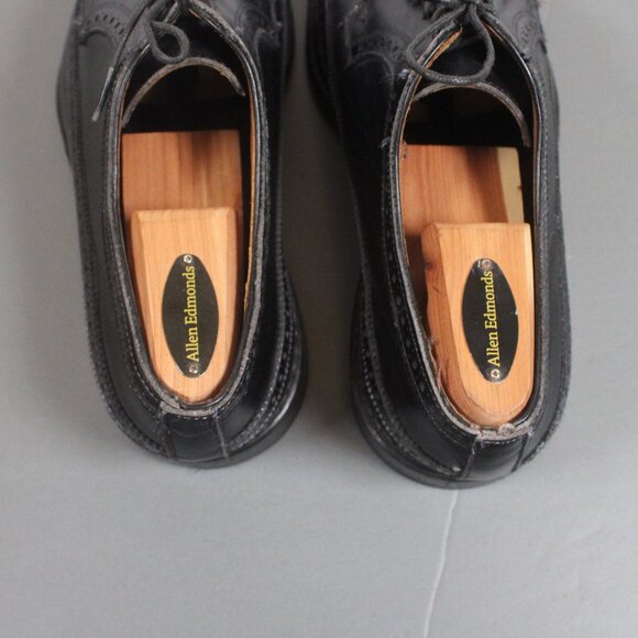 Allen‎ Edmonds Black Leather Oxfords Men’s Size 9.5 main image 4